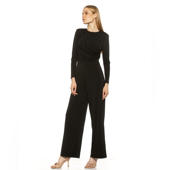 Alexia Admor Pants - Alexia Admor Black Jumpsuit